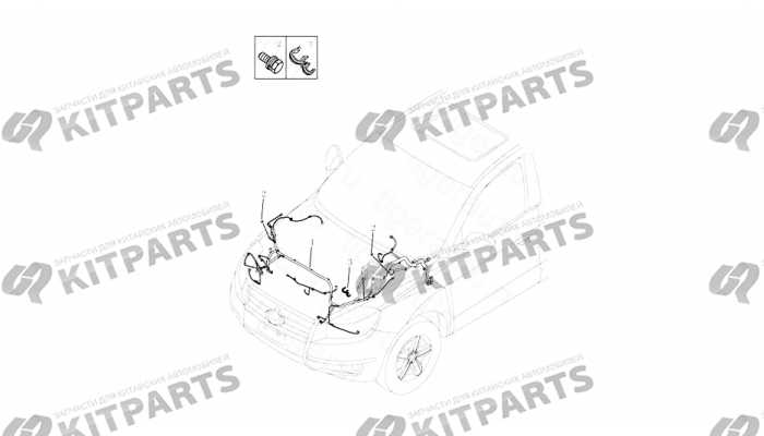 ENGINE COMPARTMENT WIRE HARNESS#2 Geely Emgrand X7