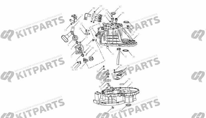 TRANSMISSION CASING#2 Geely Emgrand X7