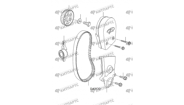 ГРМ Chery Amulet (A15)