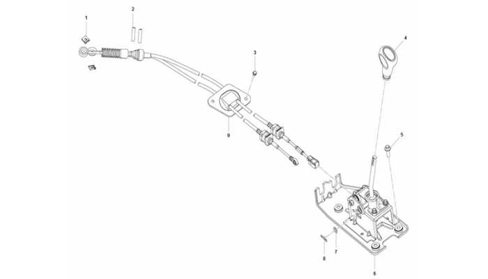 Механизм управления выбором передач Lifan X60